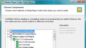 Media Player Codec Pack Ekran Görüntüsü