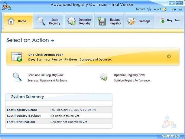 Advanced Registry Optimizer 5
