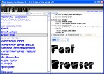Font Browser