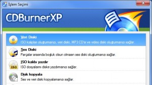 CDBurnerXP Ekran Görüntüsü