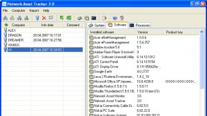 Network Asset Tracker Ekran Goruntusu - Software