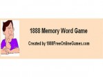 1888 Memory Word Game