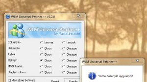 Windows Live Messenger için Çoklu MSN Açma Yaması (WLM Universal Patch)