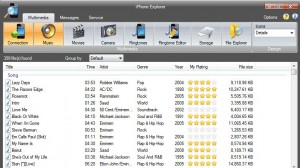 iDevice Manager (iPhone Explorer) Ekran Görüntüsü