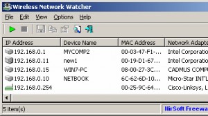 Wireless Network Watcher Ekran Görüntüsü
