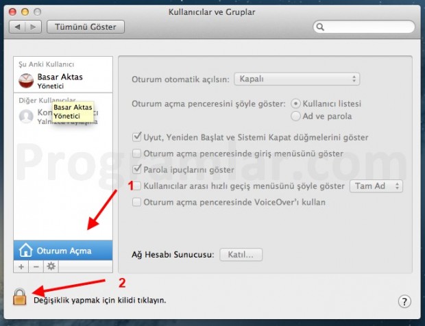 Mac OS X için Active Directory Join 02