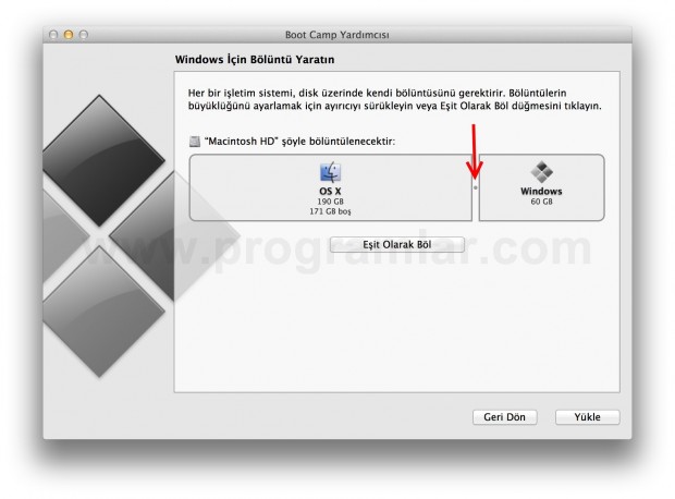 Macbook Pro ya  Windows Kurulumu - 9