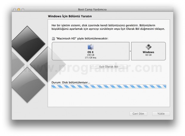 Macbook Pro ya  Windows Kurulumu - 10