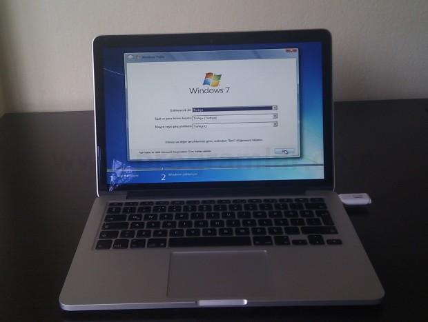 Macbook Pro ya  Windows Kurulumu - 11