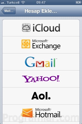 iPhone ve iPad için Exchange Mail Ayarları -1