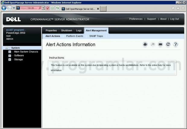 Vmware Esxi 4.1 Dell Open Manage Server Administrator Alert Actions