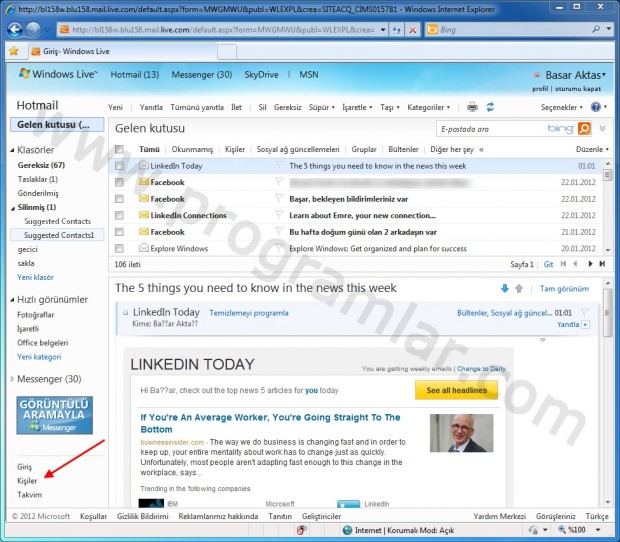 Windows Live Messenger\\\ da Ki%u015Fileri Yeni Hesaba Ta%u015F%u0131mak