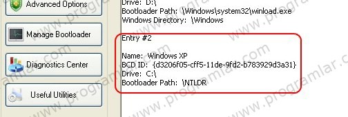 Windows 7\ nin Yanına Windows XP Yükleyin