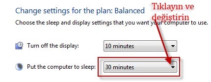 Windows 7 sleep mode