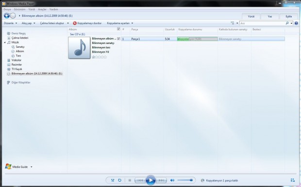 MP3 vb. Ses Dosyalarını Başka Biçimlere Dönüştürmek