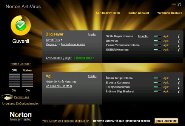 Büyüteç: Norton Antivirüs 2010