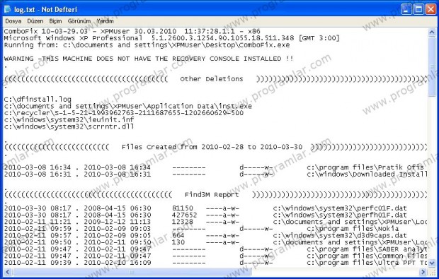 combofix kullanımı ile ilgili görsel sonucu