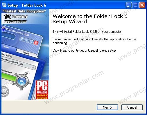 Folder Lock ile Dosya Şifreleme