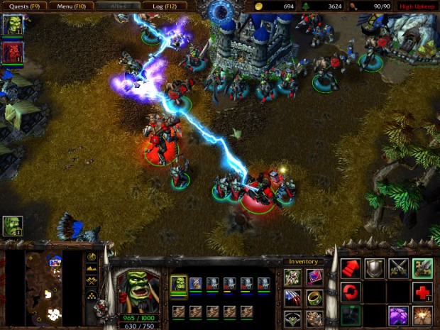 En iyi Strateji Oyunları - Warcraft 3