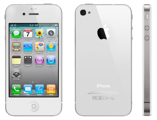 Beyaz iPhone 4 Yolda