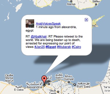 Google ve Twitter Mısır için işbirliği yaptı