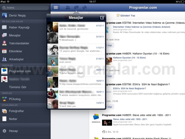 iPad ve iPhone için Facebook 4.0 çıktı!