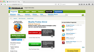 Mozilla Firefox Ekran Goruntusu - Mac OS X