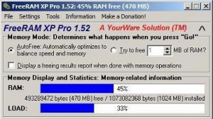 FreeRAM XP Pro 1.52