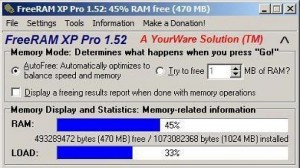 FreeRAM XP Pro 1.52