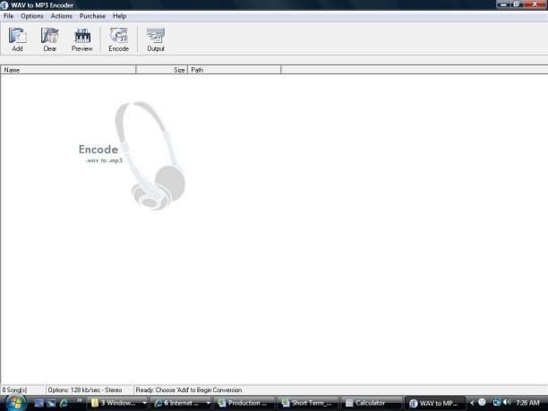 WAV to MP3 Encoder 2.5