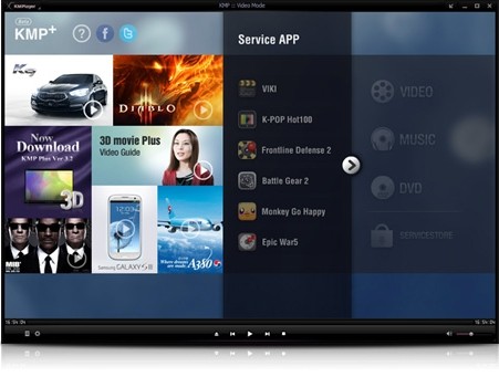 KMPlayer Ekran Goruntusu