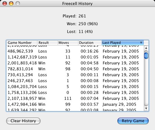 FreeCell for Mac 2