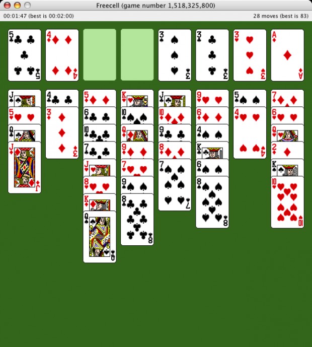 FreeCell for Mac