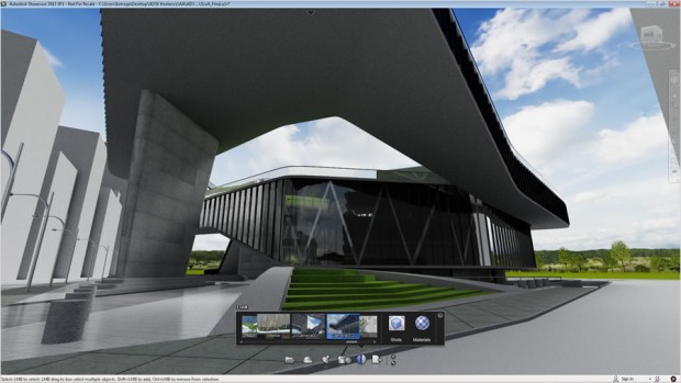 AutoCAD 2013 Ekran Goruntusu - 3D Rendering