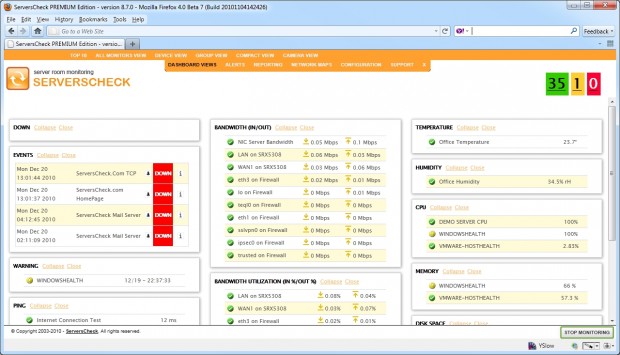 ServersCheck Monitoring Software ServersCheck Monitoring Software