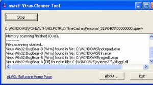 Avast Virus Cleaner Tool