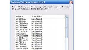 Microsoft Windows Malicious Software Removal Tool