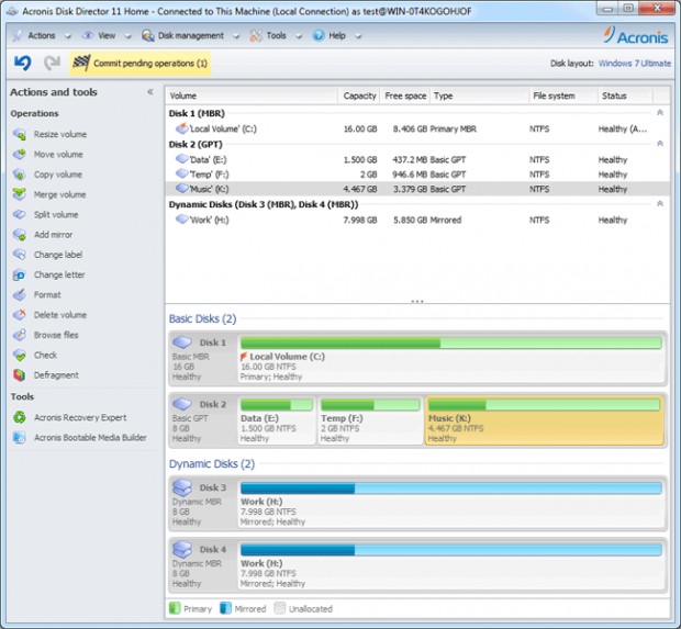 Acronis Disk Director Home Ekran Goruntusu 02 Acronis Disk Director Home Ekran Goruntusu 02