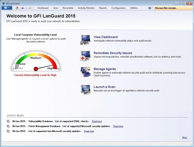 GFI Languard Network Security Scanner