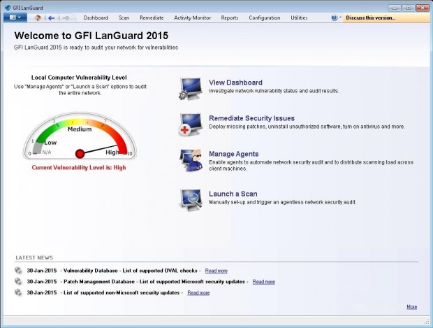 GFI Languard Network Security Scanner GFI Languard Network Security Scanner