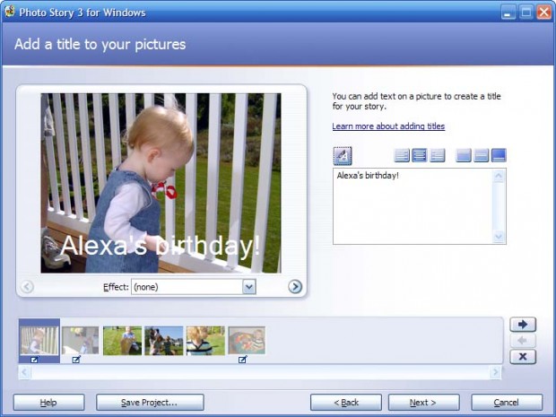 Photo Story 3 for Windows