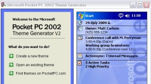 Pocket PC Theme Generator