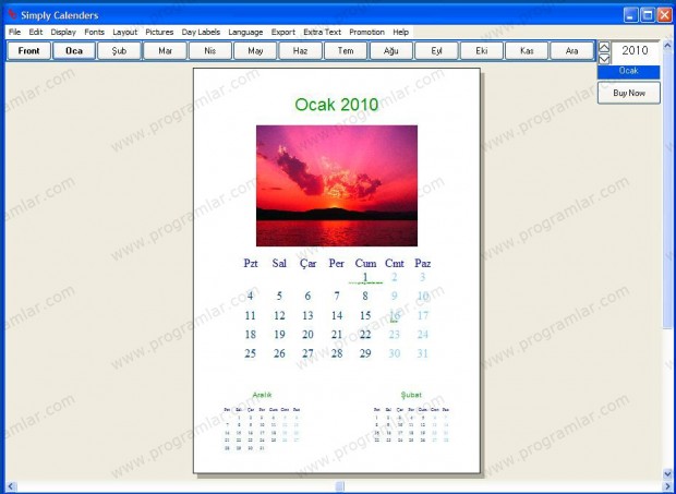 Simply Calenders