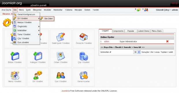 Joomla Türkçe