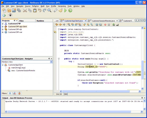 NetBeans IDE Ekran Görüntüsü
