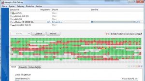 Auslogics Disk Defrag Ekra Goruntusu