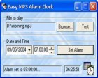 Easy MP3 Alarm Clock