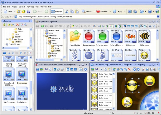 Axialis Professional Screen Saver Producer Axialis Professional Screen Saver Producer