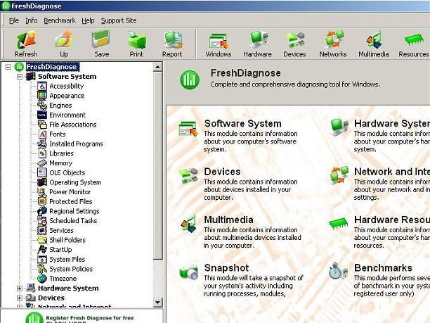 Fresh Diagnose Ekran Görüntüsü Fresh Diagnose Ekran Görüntüsü