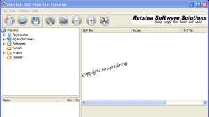PDF Plain Text Extractor